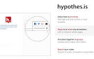 Item media 4 (screenshot) for Hypothesis - Web & PDF Annotation